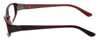 Vera Wang Designer Eyeglasses V094 in Burgundy 51mm :: Custom Left & Right Lens