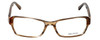 Vera Wang Designer Eyeglasses V311 in Nude-Horn 50mm :: Custom Left & Right Lens
