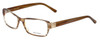 Vera Wang Designer Eyeglasses V311 in Nude-Horn 50mm :: Custom Left & Right Lens
