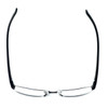 OGA Designer Reading Glasses 7926O-GG082 in Gunmetal & Black