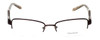 Vera Wang Designer Eyeglasses V327 in Brown 50mm :: Custom Left & Right Lens
