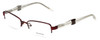 Vera Wang Designer Eyeglasses V327 in Burgundy 50mm :: Custom Left & Right Lens