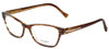 Vera Wang Designer Eyeglasses V340 in Tabac 55mm :: Custom Left & Right Lens