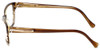 Vera Wang Designer Eyeglasses V340 in Tabac 55mm :: Custom Left & Right Lens