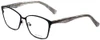 Vera Wang Designer Eyeglasses V344 in Black 53mm :: Custom Left & Right Lens
