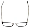 Vera Wang Designer Eyeglasses V344 in Black 53mm :: Custom Left & Right Lens