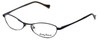 Lucky Brand Designer Reading Glasses Fiona in Navy Blue & Grey