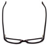 Lucky Brand Designer Reading Glasses Sadie in Cranberry Sparkle