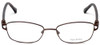Vera Wang Designer Eyeglasses V343 in Brown 52mm :: Rx Single Vision