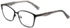 Vera Wang Designer Eyeglasses V344 in Black 53mm :: Rx Single Vision