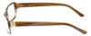 Vera Wang Designer Eyeglasses V311 in Nude-Horn 50mm :: Progressive
