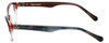 Vera Wang Designer Eyeglasses V317 in Wine 49mm :: Progressive