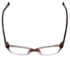 Vera Wang Designer Eyeglasses V317 in Wine 49mm :: Progressive