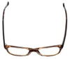 Vera Wang Designer Eyeglasses V339 in Nude-Horn 51mm :: Progressive