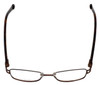 Vera Wang Designer Eyeglasses V343 in Brown 52mm :: Progressive