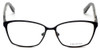 Vera Wang Designer Eyeglasses V344 in Black 53mm :: Progressive
