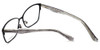 Vera Wang Designer Eyeglasses V344 in Black 53mm :: Progressive