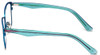 Vera Wang Designer Eyeglasses V344 in Blue 53mm :: Progressive