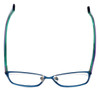 Vera Wang Designer Eyeglasses V344 in Blue 53mm :: Progressive