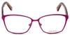 Vera Wang Designer Eyeglasses V344 in Pink 53mm :: Rx Bi-Focal