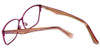 Vera Wang Designer Eyeglasses V344 in Pink 53mm :: Rx Bi-Focal