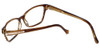 Vera Wang Designer Reading Glasses V340 in Tabac 55mm