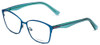 Vera Wang Designer Reading Glasses V344 in Blue 53mm