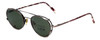 Jordache Designer Eyeglasses JD40-MAY in Gunmetal with Clip-Ons 49mm :: Custom Left & Right Lens