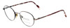 Jordache Designer Eyeglasses JD40-MAY in Gunmetal with Clip-Ons 49mm :: Rx Single Vision