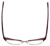 Badgley Mischka Designer Eyeglasses Vivianna in Burgundy 54mm :: Custom Left & Right Lens