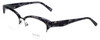Badgley Mischka Designer Eyeglasses Vivianna in Black 54mm :: Rx Bi-Focal