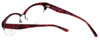 Badgley Mischka Designer Reading Glasses Vivianna in Burgundy 54mm
