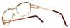 Cazal Designer Eyeglasses 1084-001 in Gold-Red 56mm :: Custom Left & Right Lens