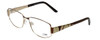 Cazal Designer Eyeglasses 1092-003 in Gold-Brown 55mm :: Custom Left & Right Lens