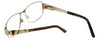 Cazal Designer Eyeglasses 1092-003 in Gold-Brown 55mm :: Custom Left & Right Lens