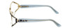 Cazal Designer Eyeglasses 1098-002 in Gold-Blue 55mm :: Rx Single Vision