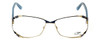 Cazal Designer Eyeglasses 1098-002 in Gold-Blue 55mm :: Rx Single Vision