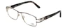 Cazal Designer Eyeglasses 1087-003 in Silver-Gunmetal 54mm :: Progressive