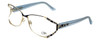 Cazal Designer Eyeglasses 1098-002 in Gold-Blue 55mm :: Rx Bi-Focal