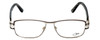 Cazal Designer Reading Glasses 1087-003 in Silver-Gunmetal 54mm