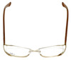 Cazal Designer Reading Glasses 1098-004 in Gold-Brown 55mm