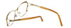 Cazal Designer Reading Glasses 1099-003 in Gold-Leopard Print 56mm