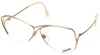 Rodenstock Designer Reading Glasses 828 in Gold 59mm