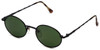 REVO Designer Reading Glasses 1210-034 in Black with Green Lens