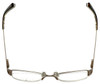 Vera Bradley Designer Reading Glasses Paige BBL in Gold 47mm
