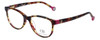 Carolina Herrera Designer Eyeglasses VHE678K-01GQ in Havana-Lilac 52mm :: Custom Left & Right Lens