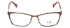 Carolina Herrera Designer Eyeglasses VHE083K-0482 in Brown 54mm :: Progressive