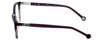 Carolina Herrera Designer Eyeglasses VHE674K-0D78 in Purple-Fade 53mm :: Progressive