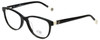 Carolina Herrera Designer Eyeglasses VHE678K-0700 in Black 52mm :: Progressive