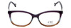 Carolina Herrera Designer Eyeglasses VHE674K-0D78 in Purple-Fade 53mm :: Rx Bi-Focal
